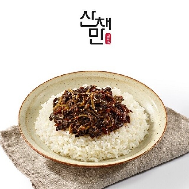 인제몰 (산채만),[산채만] 간편하게 비벼먹는 곤드레나물밥 시래기 비벼요 80g 9봉