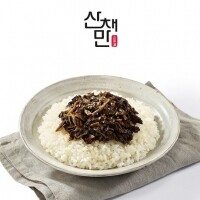 [산채만] 간편식 비벼 먹는 시래기 곤드레 나물밥 비벼요 세트 80g 6봉+증정1봉(랜덤)